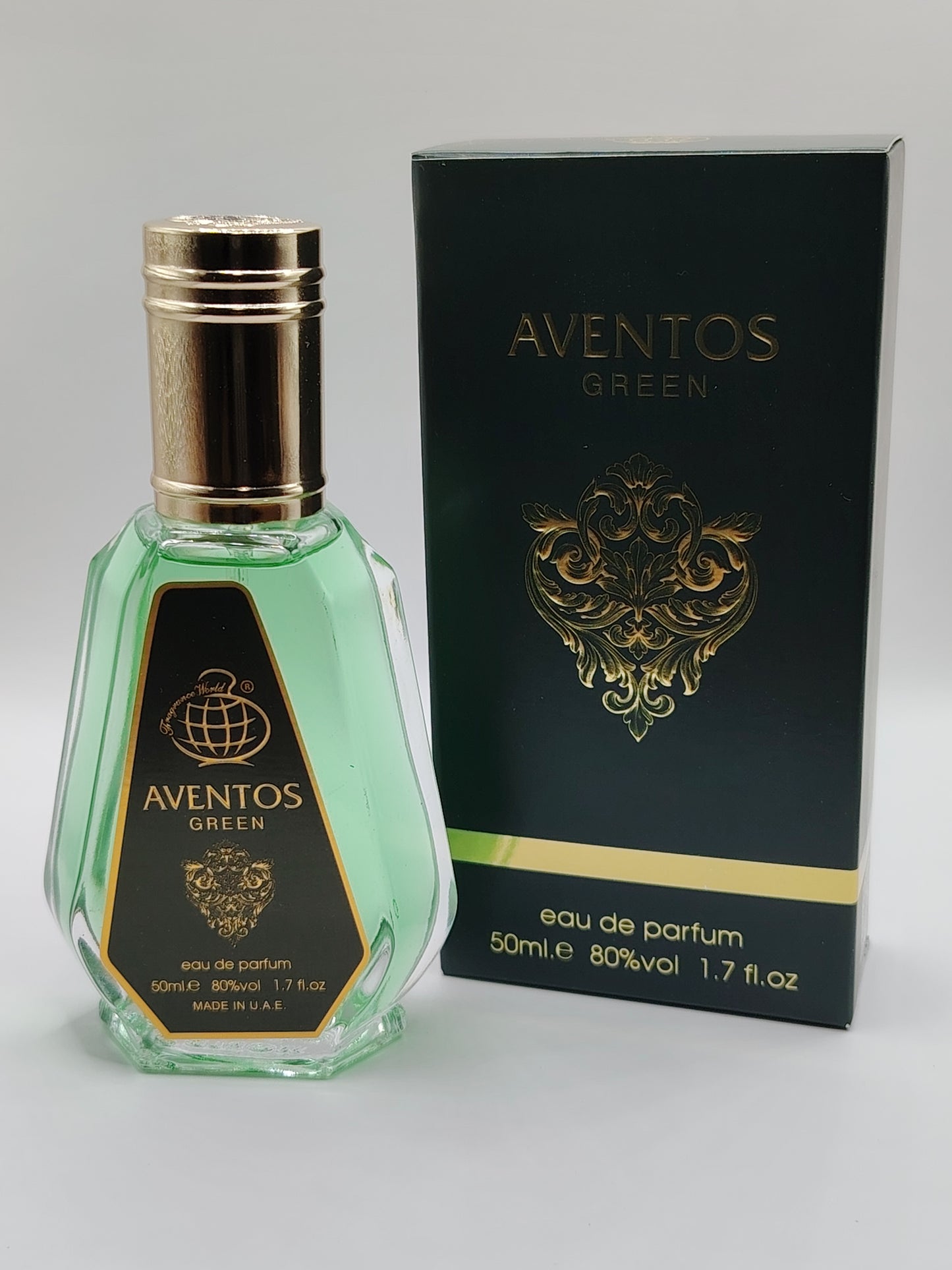 Apa de Parfum Aventos Green, Barbati - 50ml