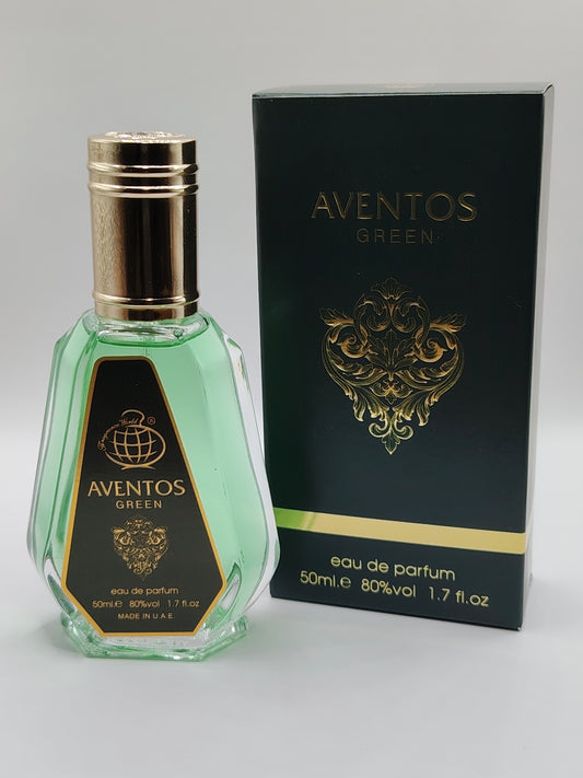 Apa de Parfum Aventos Green, Barbati - 50ml